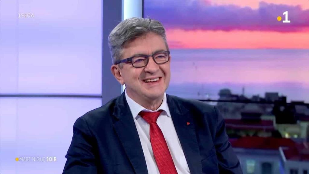 melenchon martinique premiere