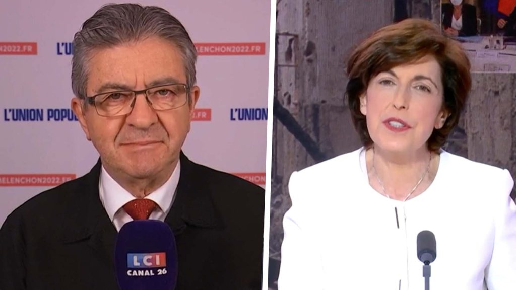 melenchon ukraine macron