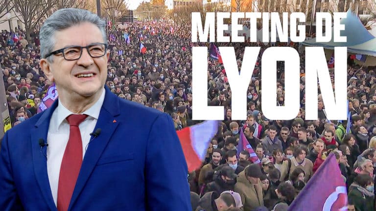 meeting de lyon melenchon