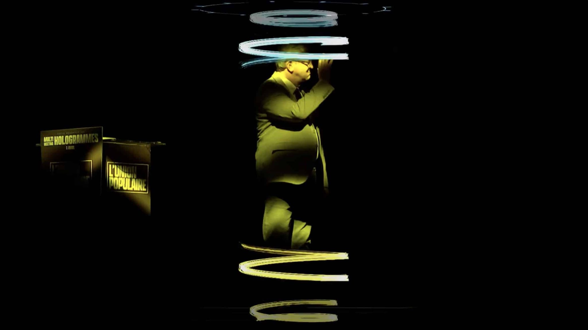 melenchon hologramme capture